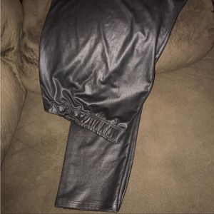 Torrid Size 2 Faux Leather Leggings in EUC!